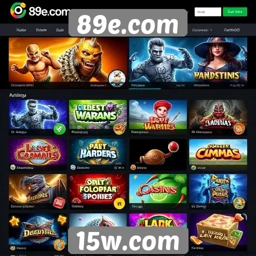 89e.com oferece uma variedade de jogos online